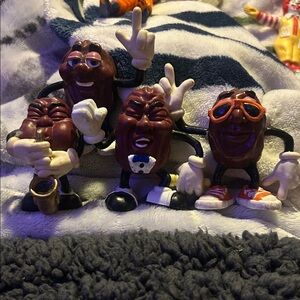 McDonald's Collectible Figurines with Red and White Accents